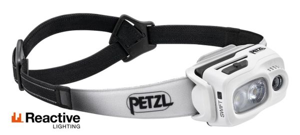 čelovka PETZL Swift RL biela 1100 lumenov