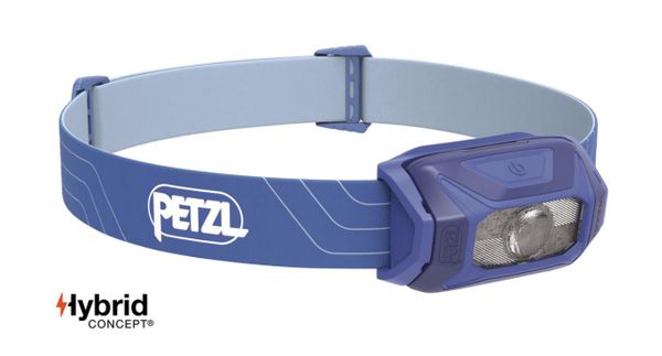 čelovka PETZL TIKKINA Hybrid Concept modrá 300 Lm