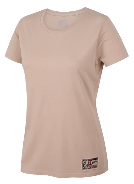 dámske bavlnené tričko HUSKY Tee Base L beige