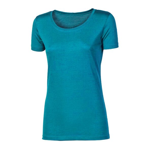 dámske merino tričko PROGRESS ORIGINAL MERINO zelený melír 100% merino vlna