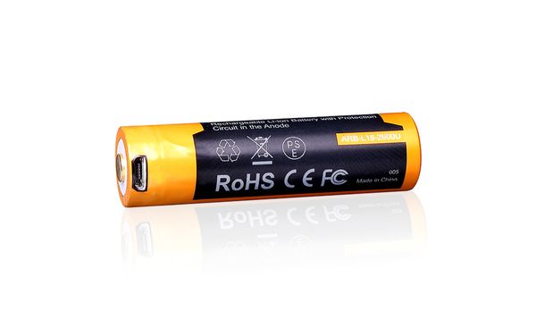 USB dobíjací akumulátor FENIX 18650 2600 mAh Li-ion USB