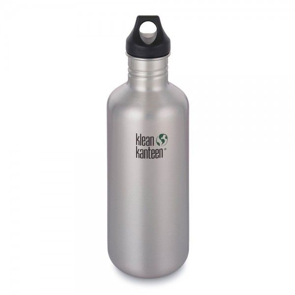 fľaša Klean Kanteen Classic Loop Cap 1.182 L nerezová