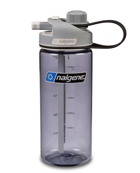 fľaša Nalgene Multi Drink Sustain 0.6 L grey - Nalgene MultiDrink Bottle