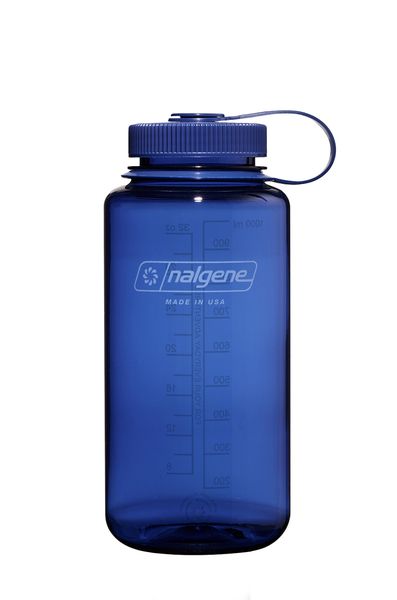 fľaša Nalgene Wide Mouth Sustain 1L denim