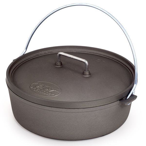 hrniec GSI OUTDOORS Hard Anodized Dutch Oven silno anodizovaný 25.4 cm