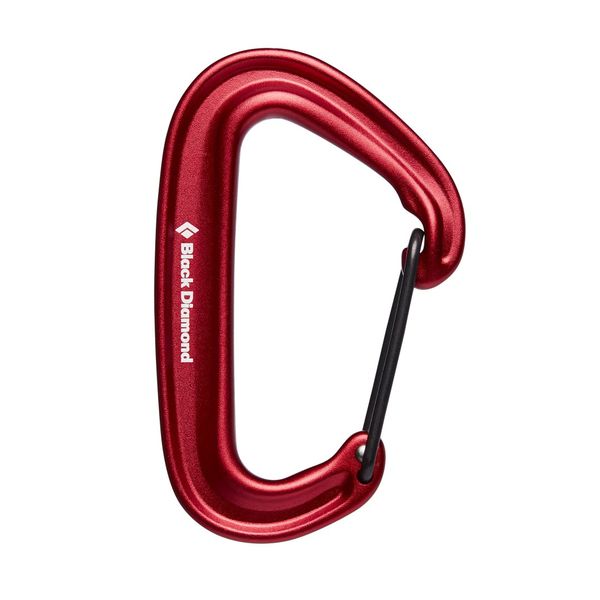 karabína Black Diamond Miniwire Carabiner red