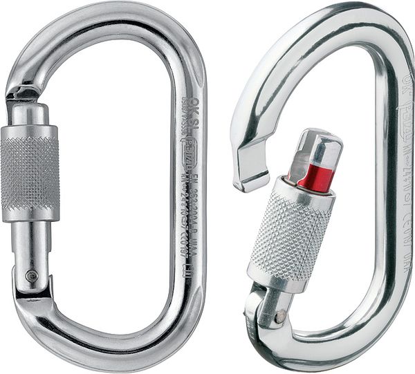 karabína PETZL OK Screw-Lock M33 SL