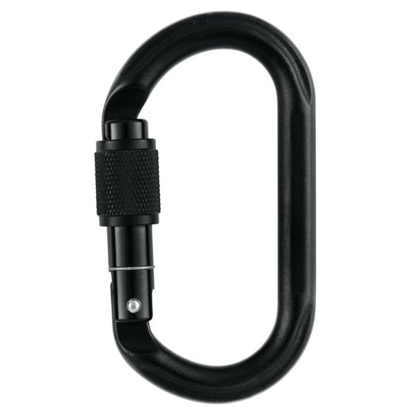 karabína PETZL Oxan Screw-Lock čierna M72A SLN