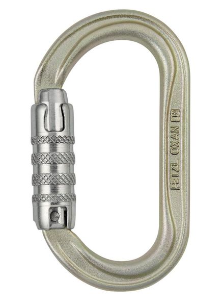 karabína PETZL OXAN TRIACT LOCK M72A TL oceľová karabína so zámkom triact