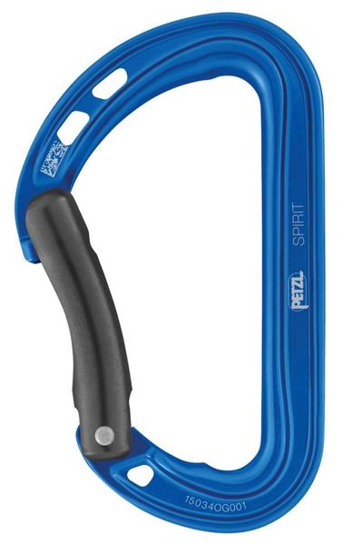 karabínka PETZL Spirit Bent modrá