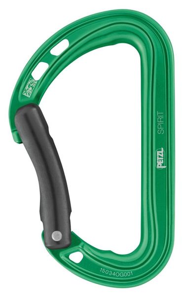 karabínka PETZL Spirit Bent zelená