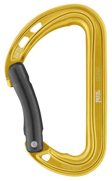 karabínka PETZL Spirit Bent žltá