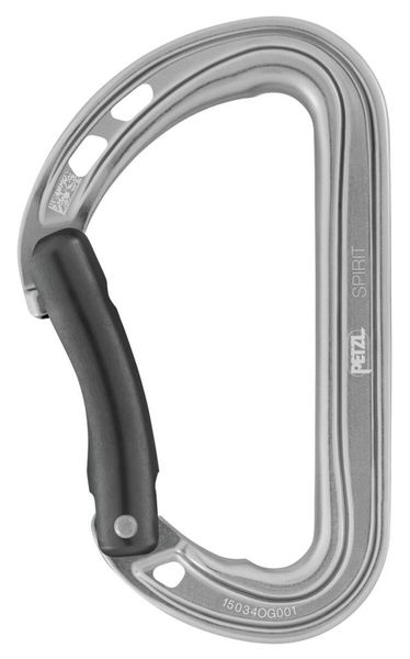 karabínka PETZL Spirit Bent šedá