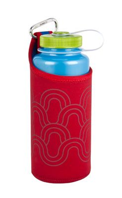 neoprénové púzdro na fľaše NALGENE Bottle Clothing červené