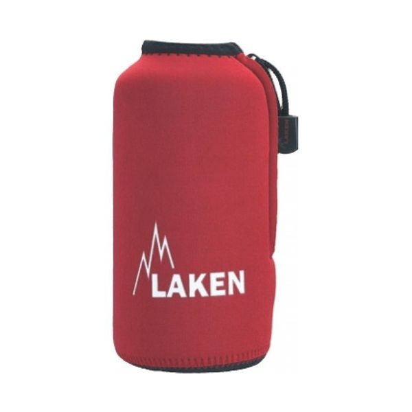 neoprénové puzdro na fľašu LAKEN Neoprene Cover 0.75 red