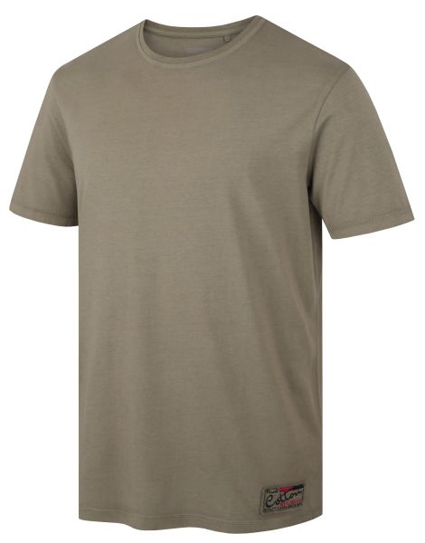 pánske bavlnené tričko HUSKY Tee Base M dark khaki