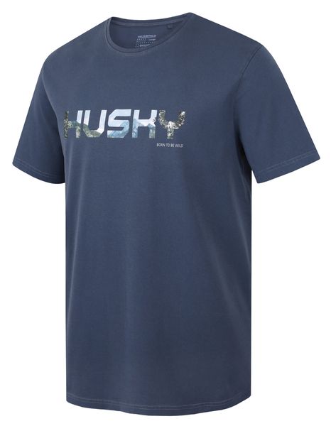 pánske bavlnené tričko HUSKY Tee Wild M dark blue