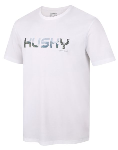 pánske bavlnené tričko HUSKY Tee Wild M white