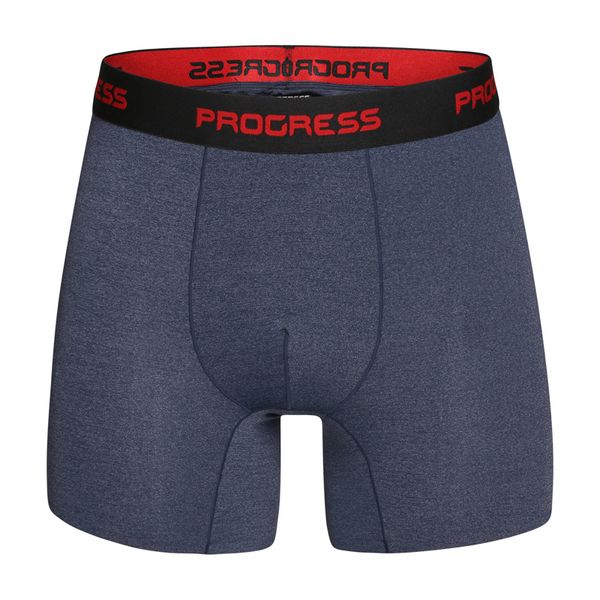 pánske boxerky PROGRESS TECHNIC BOXER tm.modrý melír