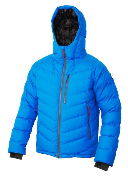 páperová bunda WARMPEACE HILLPEAK blue