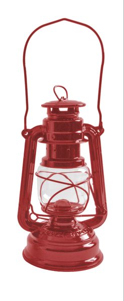 petrolejová lampa Feuerhand 276 red - Feuerhand Sturmlaterne Eternity červené prevedenie