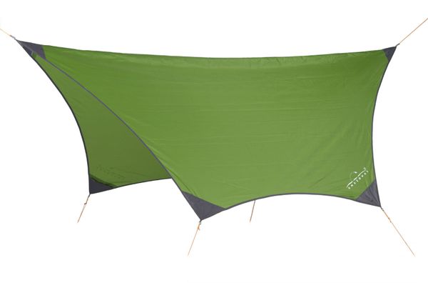 prístrešok Amazonas Tarp TRAVELLER TARP ULTRA LIGHT zelený - tarp na hamaky Amazonas Traveller green