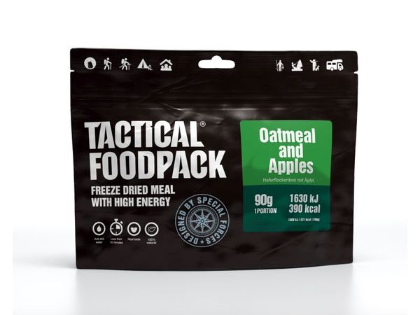 raňajky TACTICAL FOODPACK Oatmeal and Apples