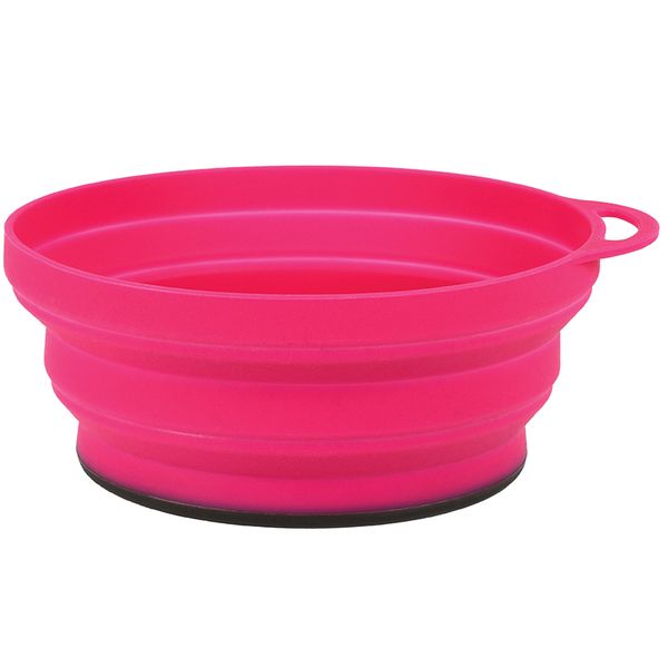 Skladacia miska Lifeventure Ellipse Flexi Bowl pink BPA free