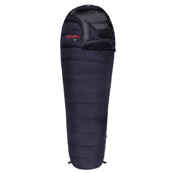 spacák PRIMA GLACIER 300g peria 220cm čierny pravý zips