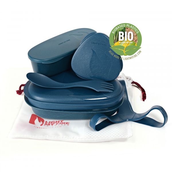 súprava riadu LIGHT MY FIRE LUNCHKIT 6PCS BIO hazyblue