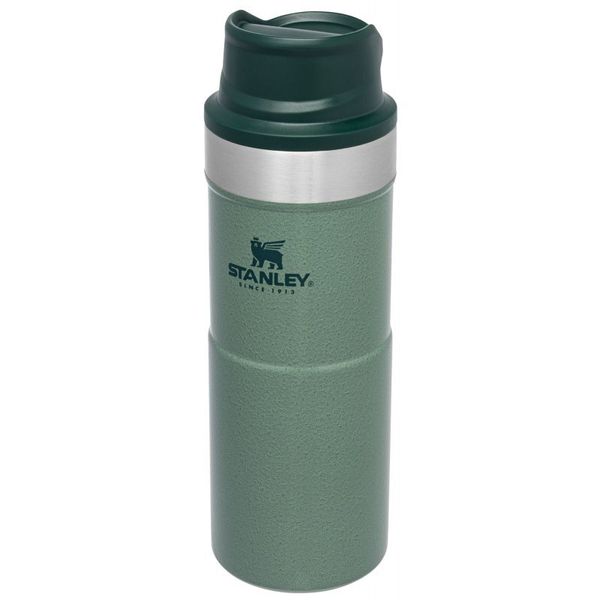 Termo hrnček STANLEY Classic series 350ml Hammertone Green