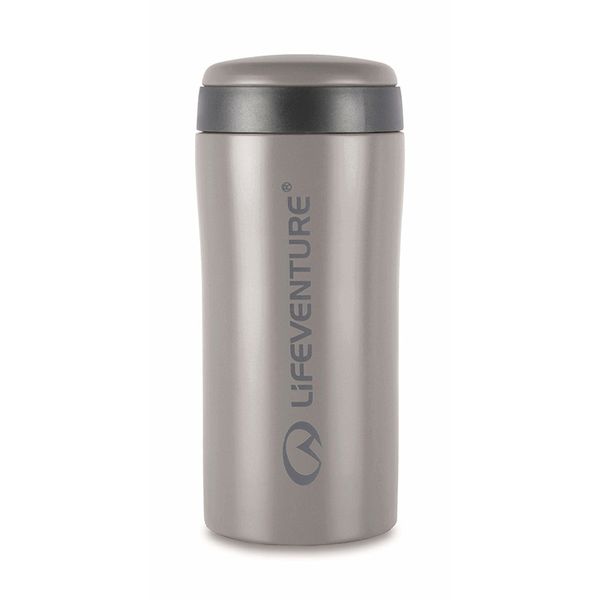 termo pohár Lifeventure Thermal Mug matt grey 300 ml