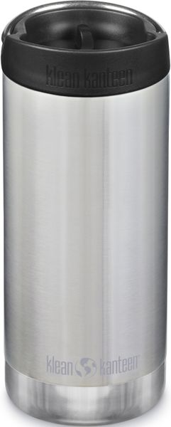 Termoska Klean Kanteen TKWide w / Café Cap 355 ml Brushed Stainless