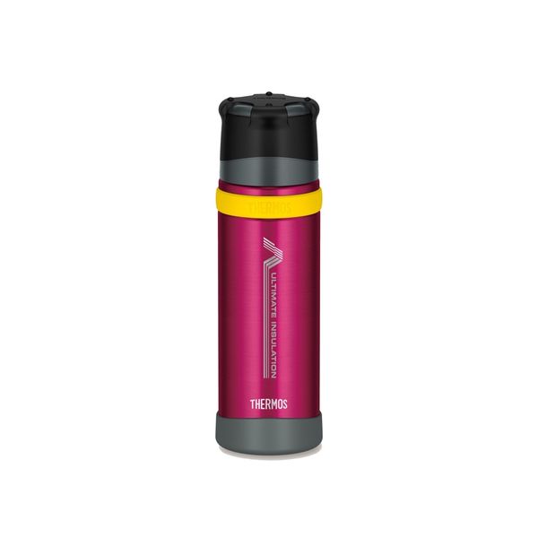 termoska THERMOS MOUNTAIN 500 ml vínovo červená Termoska so šálkou do extrémnych podmienok