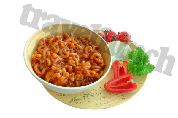 Travellunch Noodles with beef and paprika sauce - Rezance s hovädzím mäsom a paprikovou omáčkou 10 x 250 g hlavné jedlo , expedičné jedo - dehydrovaná