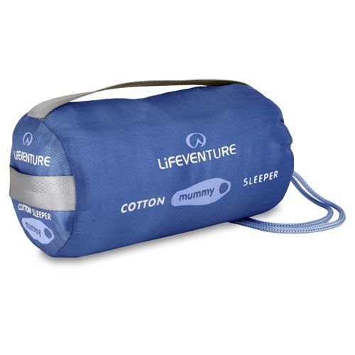 vložka do spacáku Lifeventure Cotton Sleepers Mummy - vložka do spacieho vaku