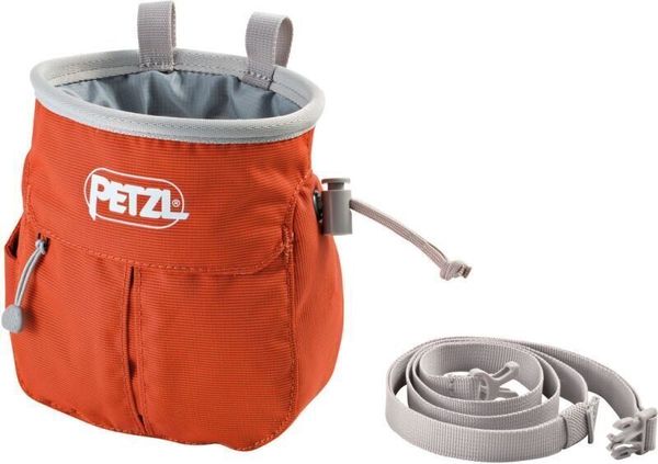 vrecko na magnézium PETZL SAKA Chalk Bag red